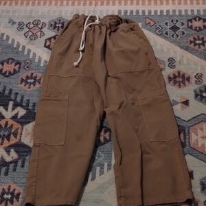 Big Bud Press Drop Pocket Cargo Pants Unisex XS Khaki NWOT